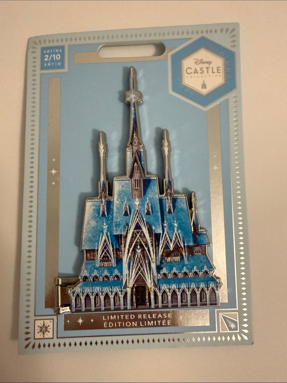 Disney Castle Collection Limited Release Enamel Pin - Frozen Castle (2 of 10)